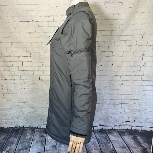 🎉HP🎉 NEW NWT NOS Vintage Stussy Thermolite Jacket Long Parka Full Zip SIZE XS - Picture 8 of 16